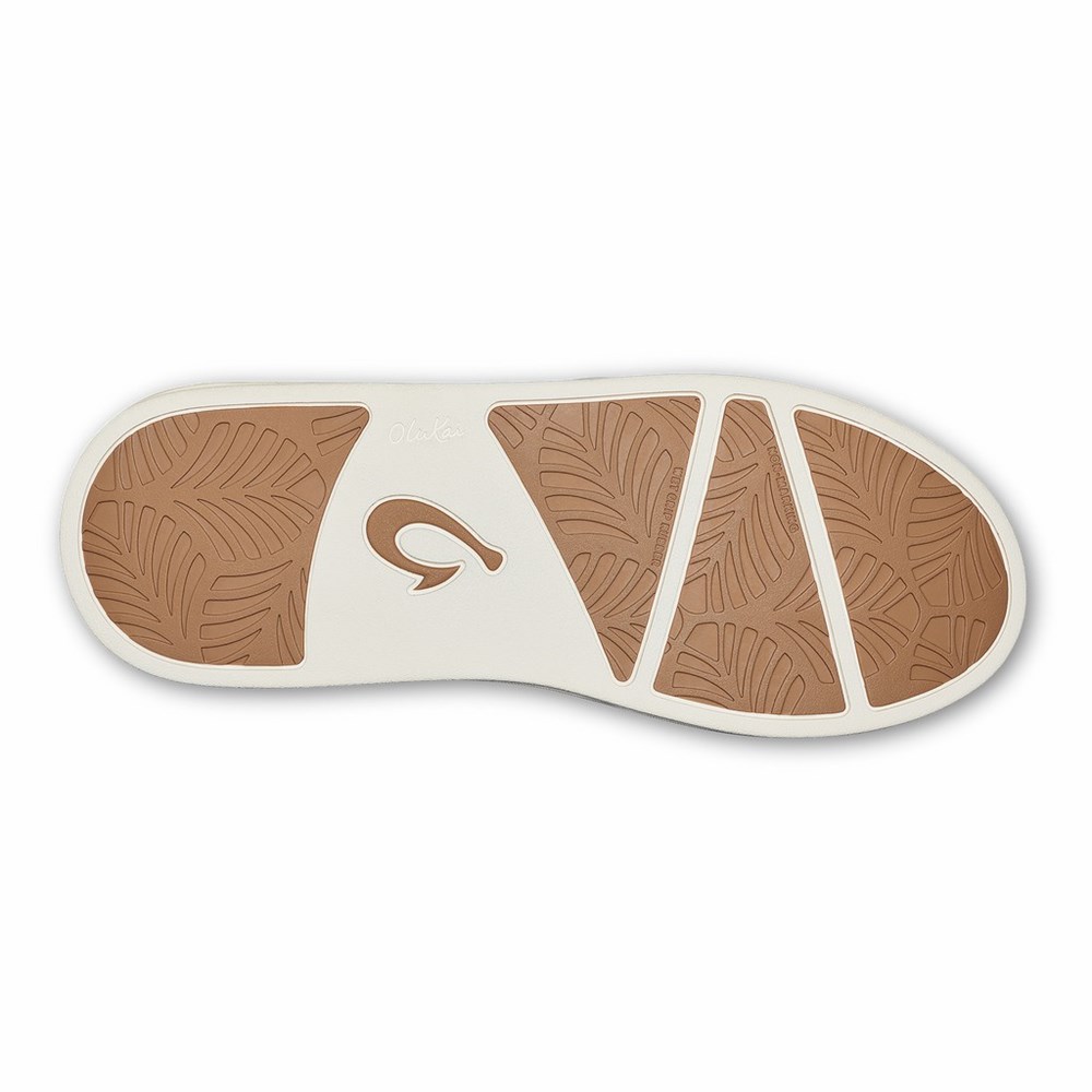 Brown OluKai Ki‘ihele Lī Women's Sneakers | 92456-NYMW