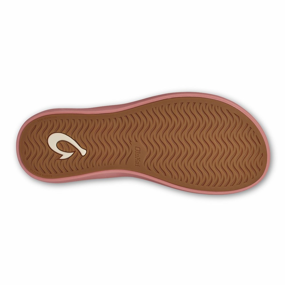 Brown OluKai Kāpehe Women's Sandals | 34509-NJBH