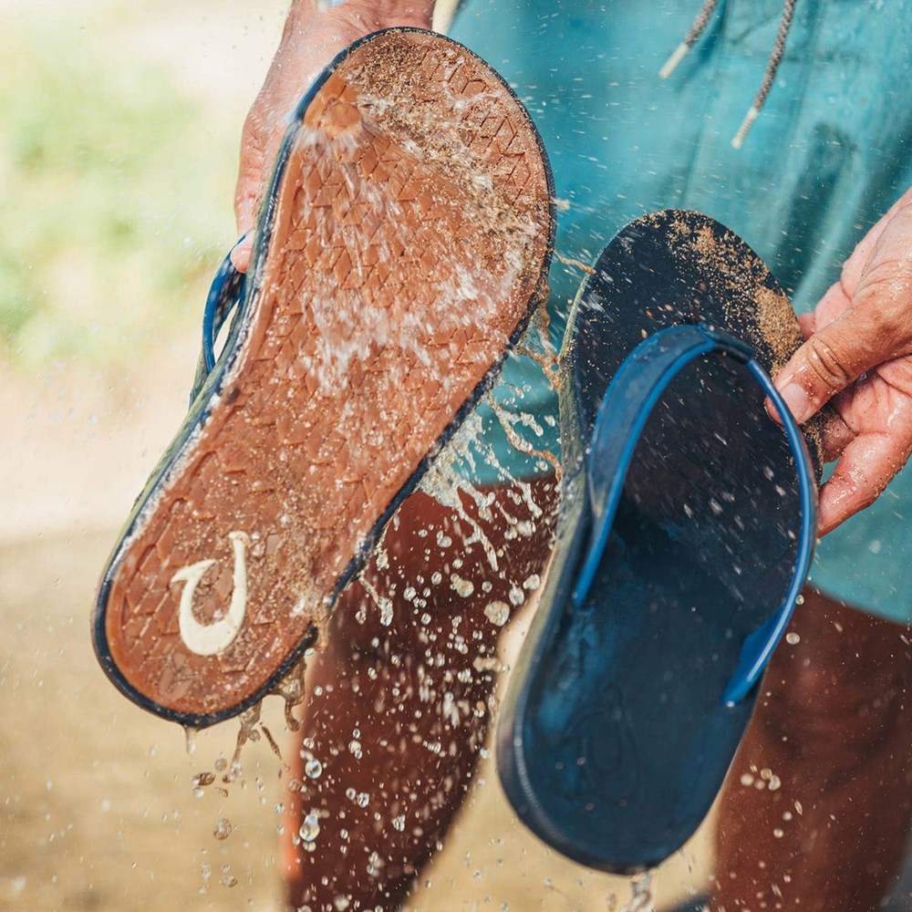 Brown OluKai Kōko‘o Men's Sandals | 64518-NMCD