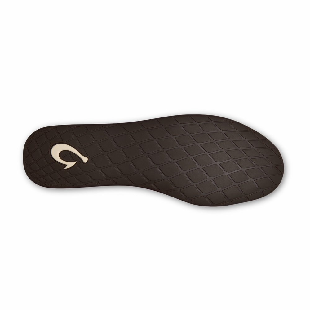 Brown OluKai Nohea Heu Slipper Women's Slippers | 27940-LOHG