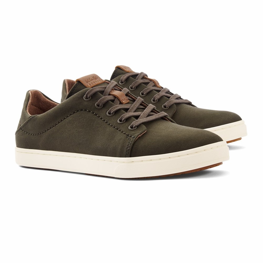 Brown OluKai Pehuea Lī Women's Sneakers | 78164-NAFV