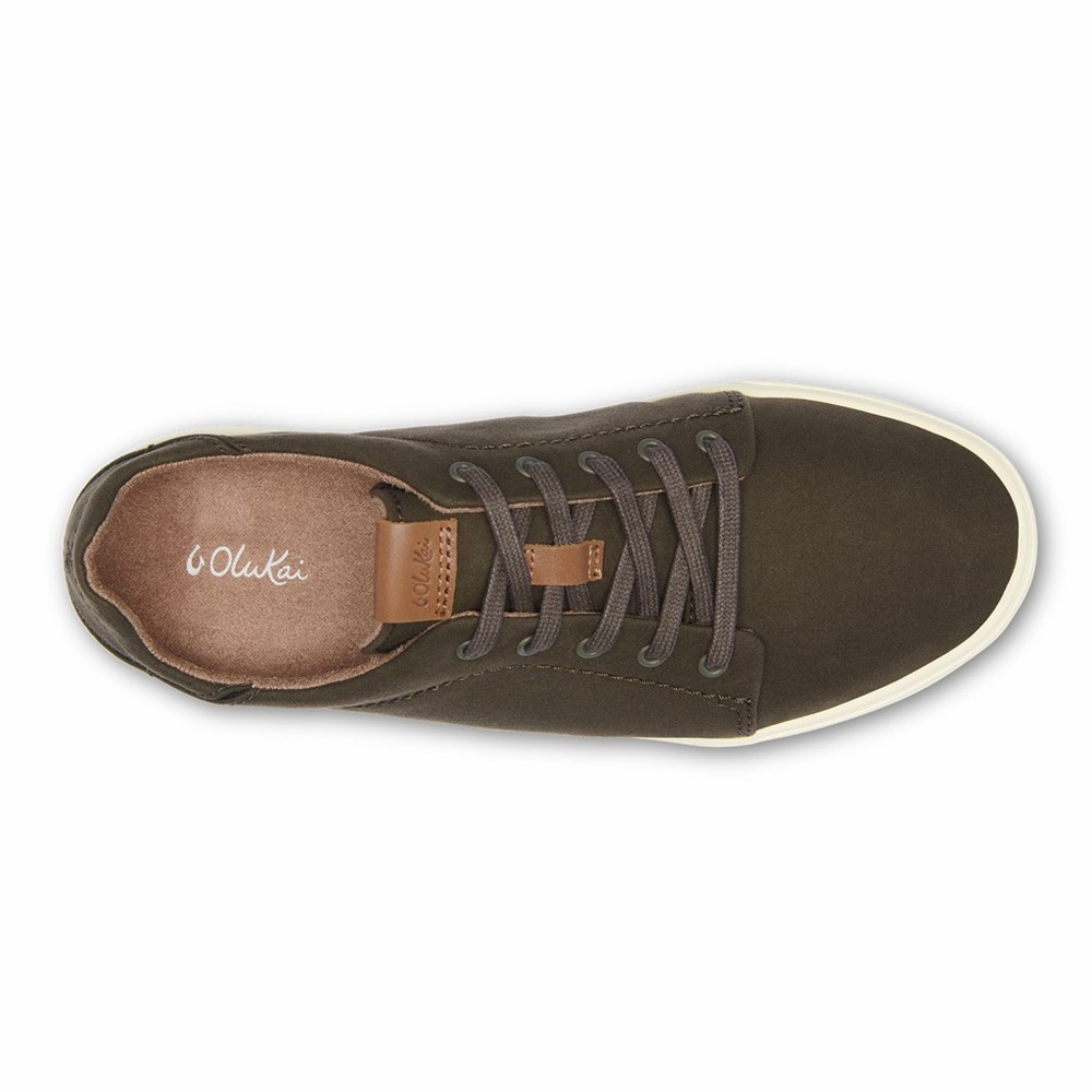 Brown OluKai Pehuea Lī Women's Sneakers | 78164-NAFV