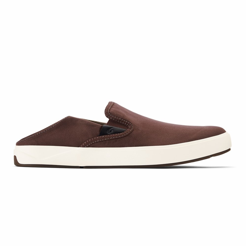 Coffee OluKai Lae‘ahi Men's Sneakers | 03519-TPEZ