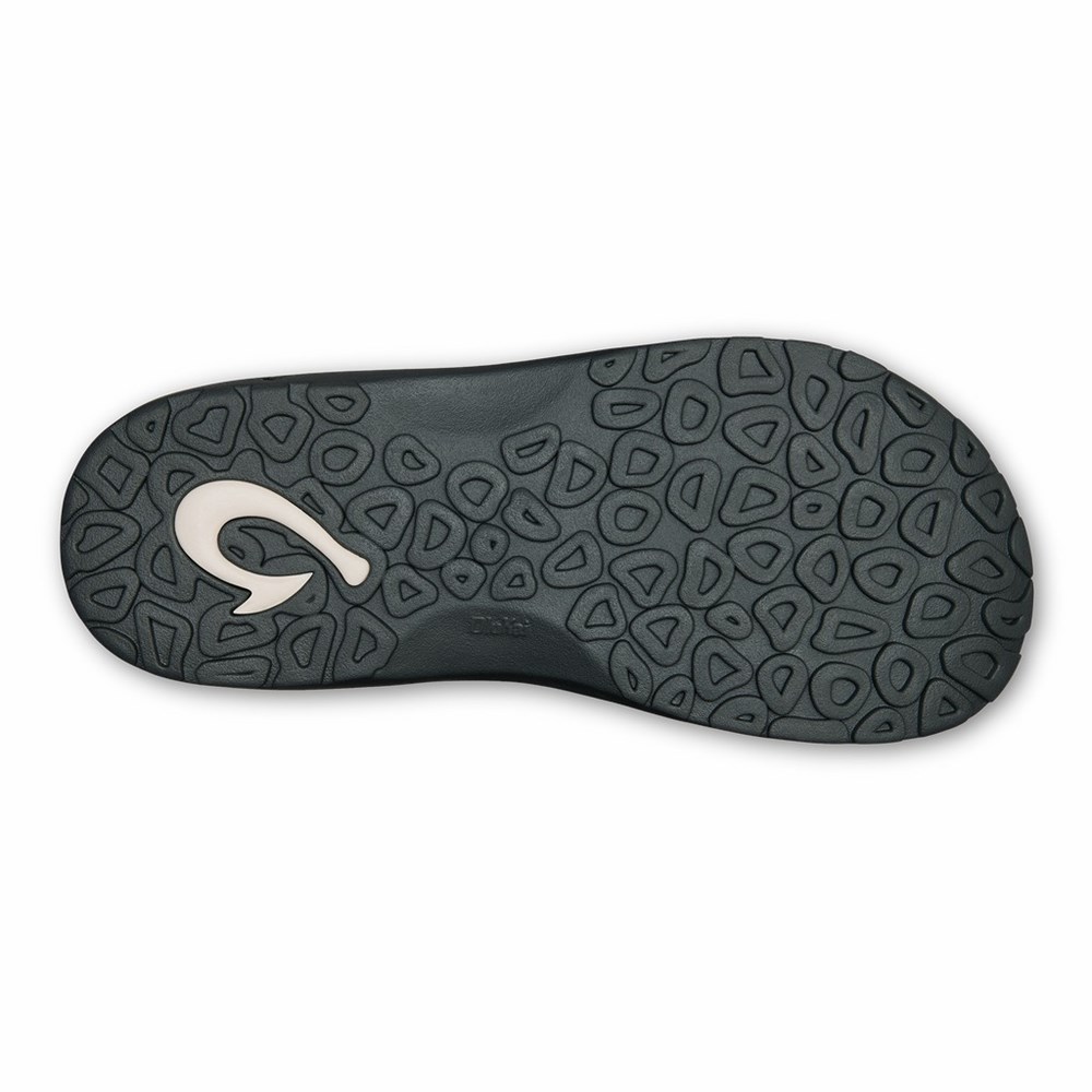 Deep Green OluKai ‘Ohana Men's Sandals | 58123-ZQOV