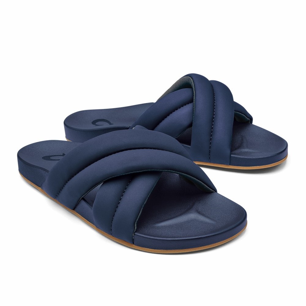 Grey OluKai Hila Women's Sandals | 24986-ACTU