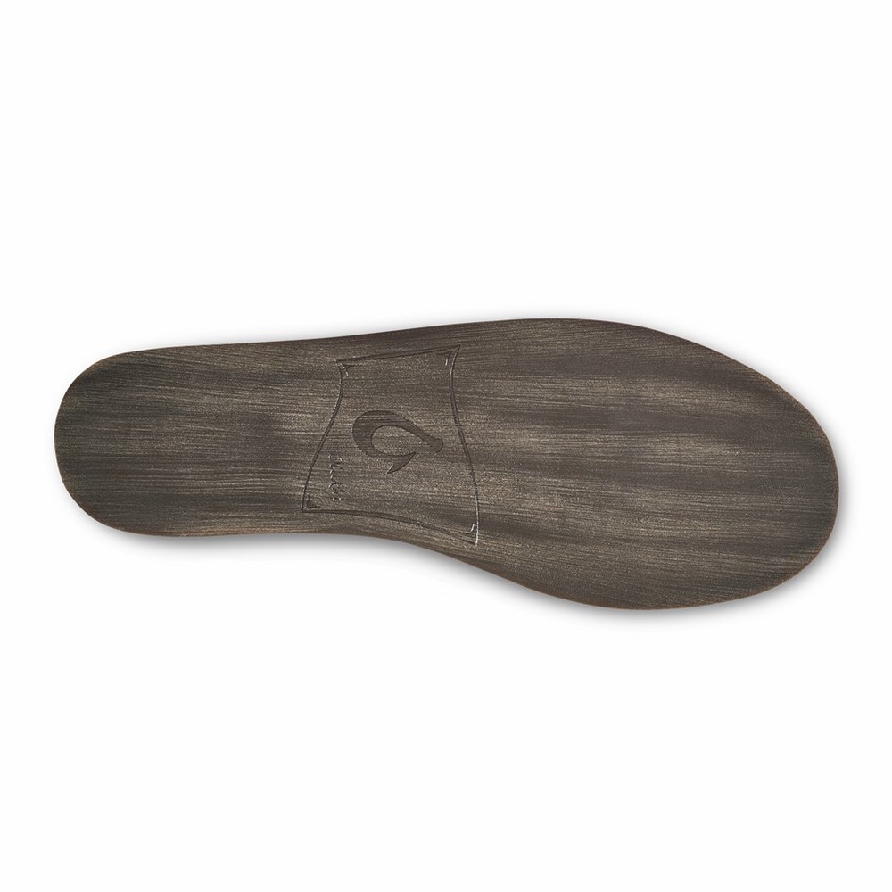 Grey OluKai Nohea Slipper Women's Slippers | 74596-MILP