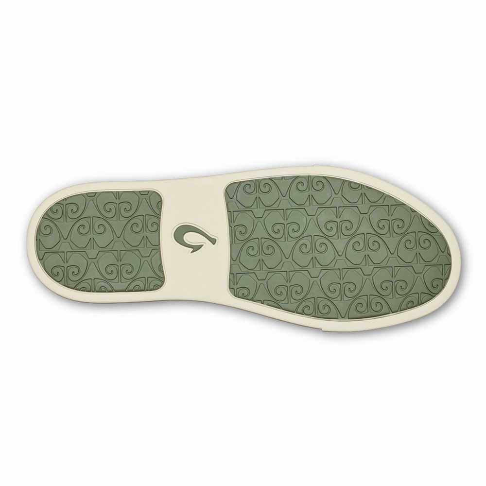 Olive / Camo OluKai Pehuea Pa‘i Women's Sneakers | 29581-GYZW