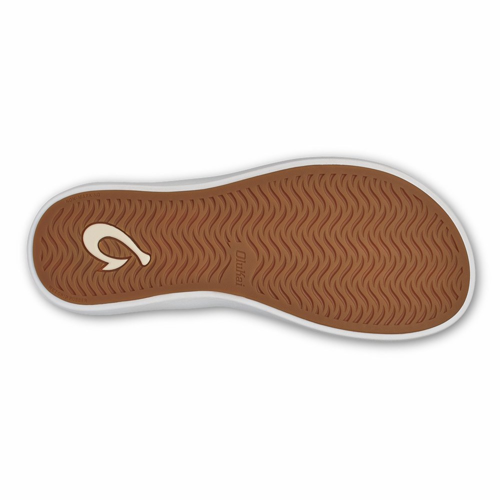 White OluKai Kāpehe Women's Sandals | 26843-AYEB