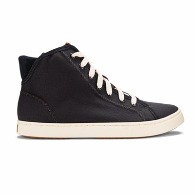 Black OluKai Pīlahi Women's Sneakers | 23670-AHFC