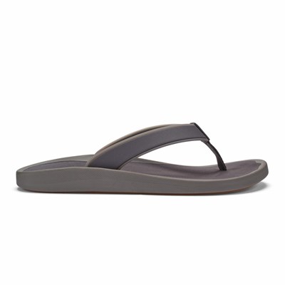 Blue OluKai Kōko‘o Men's Sandals | 96870-UHRW