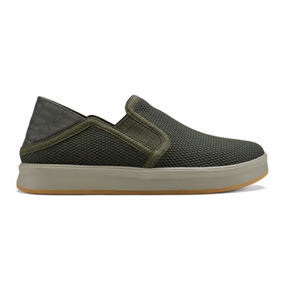 Brown OluKai Ki‘ihele Women's Sneakers | 82491-NGIK