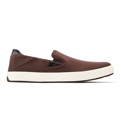 Coffee OluKai Lae‘ahi Men's Sneakers | 03519-TPEZ