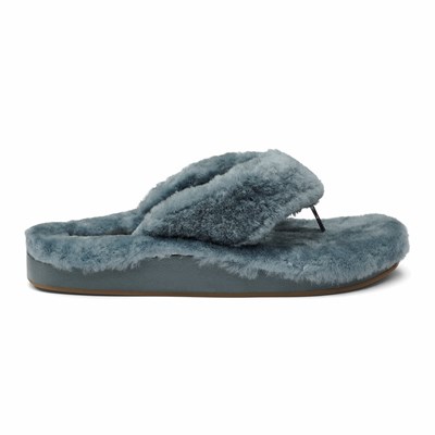 Grey OluKai Kīpe'a Heu Women's Sandals | 89023-SATY