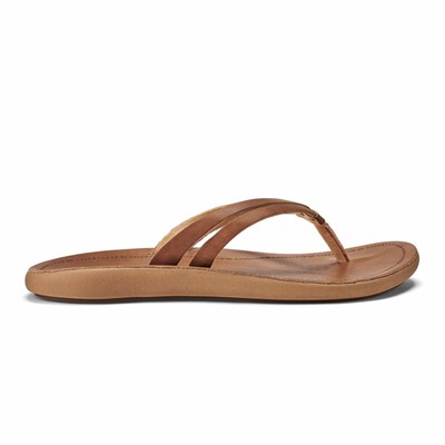 Silver OluKai Kāpehe Luana Women's Sandals | 89261-PRZA