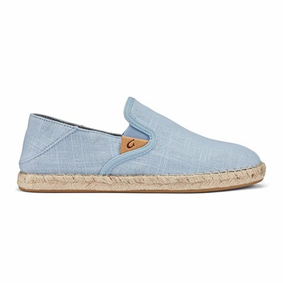 Turquoise OluKai Kaula Pa‘a Kapa Women's Sneakers | 38029-OCQB